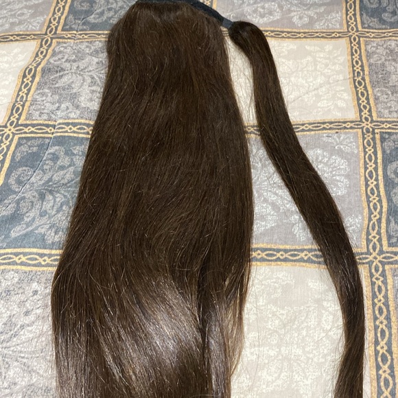 24" Remy Real Human Hair Pony Tail - Picture 9 of 12
